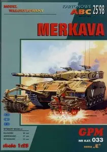 Model Kartonowy №33 - Merkava