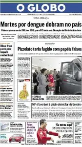 Jornal O Globo - 20 de novembro de 2013 - Quarta