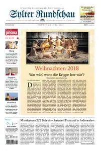 Sylter Rundschau - 24. Dezember 2018