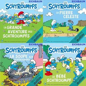 Peyo, "Les Schtroumpfs", 4 livres audio