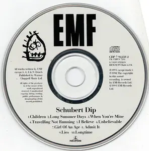 EMF - Schubert Dip (Parlophone CDPCS 7353) (UK-EU 1991, 1st press)