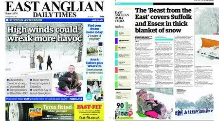 East Anglian Daily Times – March 01, 2018