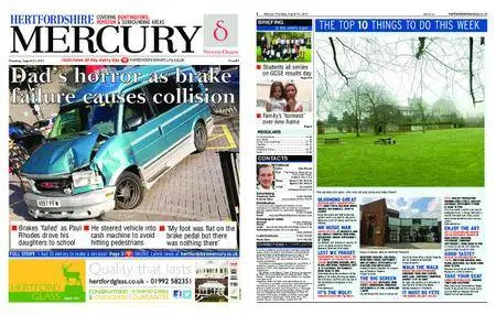 Hertfordshire Mercury Buntingford and Royston – August 31, 2017