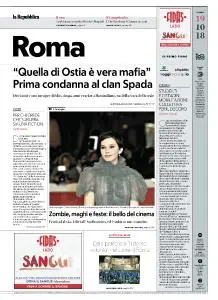 la Repubblica Roma - 19 Ottobre 2018
