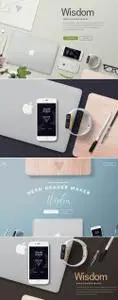 Hero Header Mockup – Apple Devices Mockups