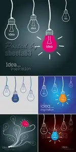 Idea Bulb Vector