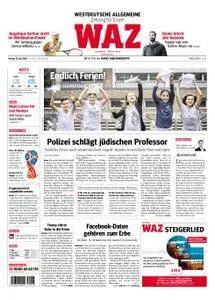 WAZ Westdeutsche Allgemeine Zeitung Essen-West - 13. Juli 2018