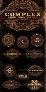 GraphicRiver Complex Logos/Signs/Badges v.2