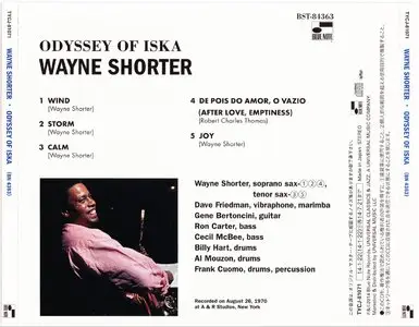 Wayne Shorter - Odyssey Of Iska (1970) {Blue Note Japan SHM-CD TYCJ-81071 rel 2014} (24-192 remaster)