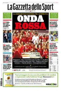 La Gazzetta dello Sport Roma – 23 settembre 2019