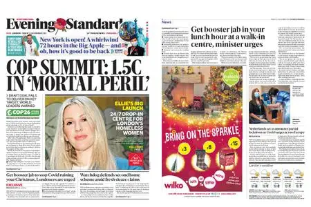 London Evening Standard – November 12, 2021