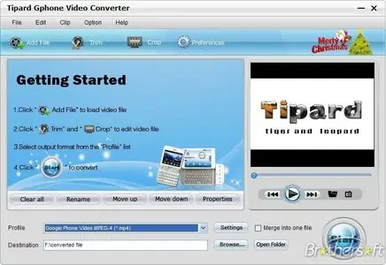 Tipard Gphone Video Converter 4.0.06