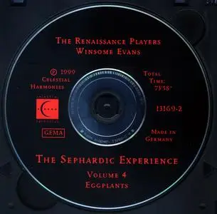 The Renaissance Players & Winsome Evans - The Sephardic Experience (1999) {4CD Box Set Celestial Harmonies 19911-2}