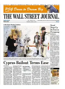 The Wallstreet Journal (Europe) April 02 2013