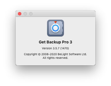 Get Backup Pro 3.5.7 macOS