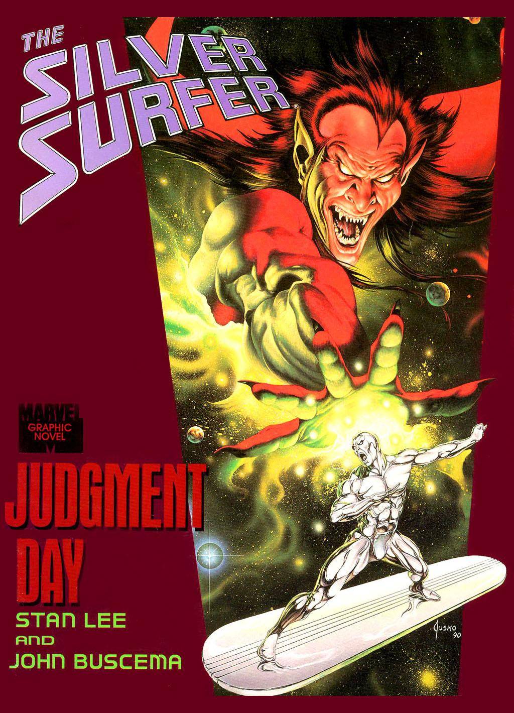 Marvel Graphic Novel 38 - Silver Surfer - Judgment Day 1988