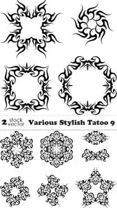 Vectors - Various Stylish Tatoo 9