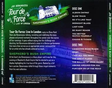 Joe Bonamassa - Tour de Force: Live In London - Shepherd's Bush Empire (2014) [2CD] {J&R Adventures}