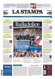 La Stampa Torino Provincia e Canavese - 13 Luglio 2021