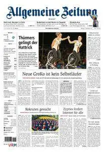 Allgemeine Zeitung Mainz - 27. November 2017