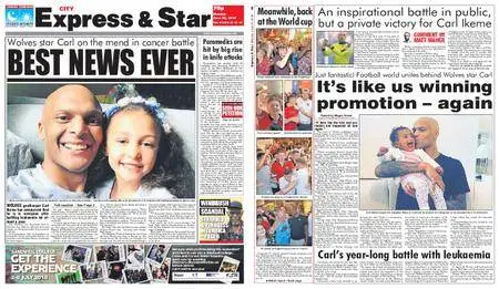 Express and Star City Edition – June 25, 2018