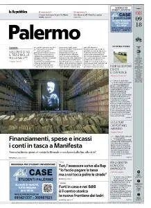la Repubblica Palermo - 8 Settembre 2018