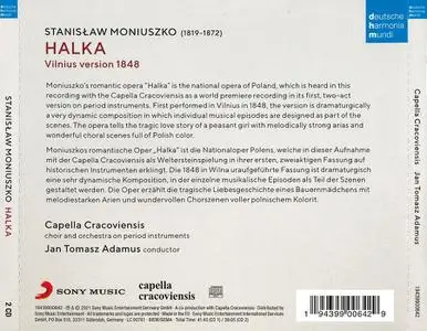 Jan Tomasz Adamus, Capella Cracoviensis - Stanisław Moniuszko: Halka (version 1848) (2021)