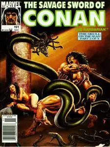 Savage Sword of Conan 191 1991