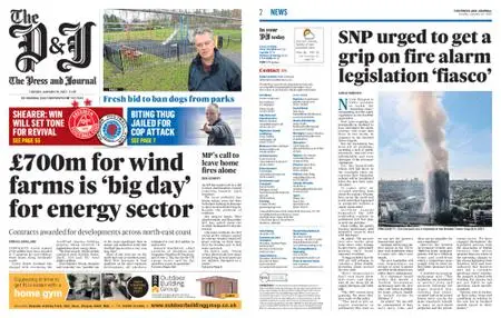 The Press and Journal Aberdeenshire – January 18, 2022