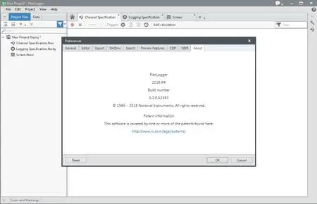 FlexLogger 2018 R4