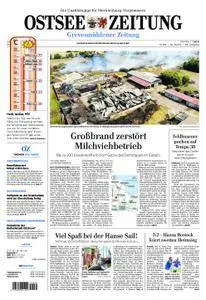 Ostsee Zeitung Grevesmühlener Zeitung - 09. August 2018