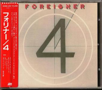 Foreigner - 4 (1981) [Warner-Pioneer 32XD-129, Japan]
