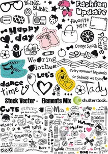 Stock Vector - Elements Mix