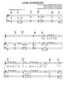 Lose Somebody - Kygo & OneRepublic (Piano-Vocal-Guitar)