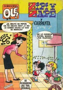 Colección Olé #189. Zipi y Zape y Carpanta. Se acabaron las travesuras