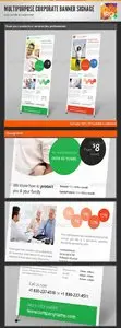GraphicRiver Multipurpose Corporate Banner Signage, Outdoor Ad