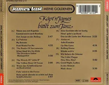 James Last - Kapt'n James bittet zum Tanz (1968, 1980's CD reissue, Polydor # 821 612-2 Y)