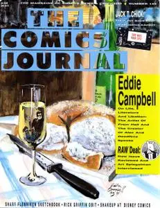 Comics Journal 145 1991-10 Eddie Campbell, Art Spiegelman