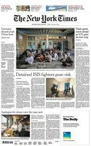 International New York Times - 26 January 2018