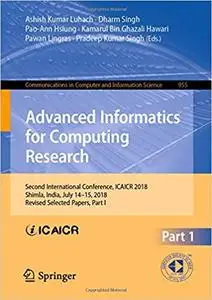 Advanced Informatics for Computing Research: Second International Conference, ICAICR 2018, Part I