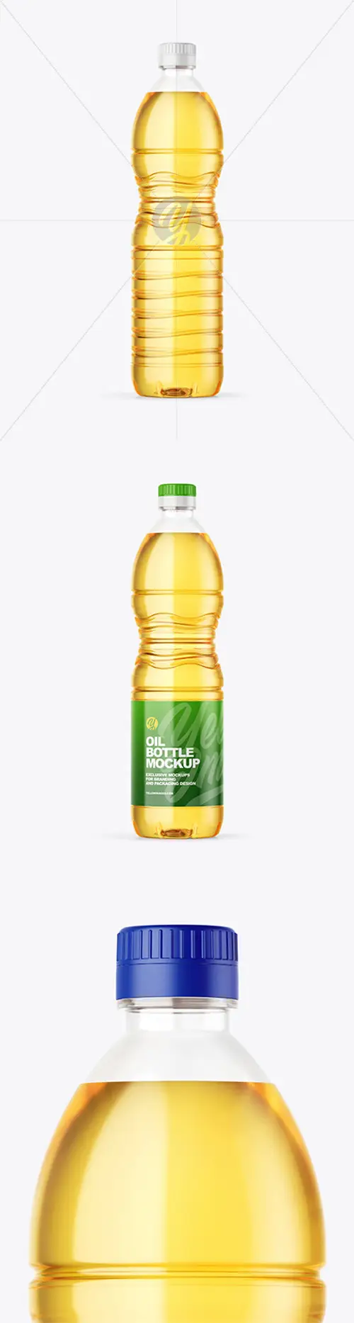 Sunflower Oil Bottle Mockup 81996 / AvaxHome