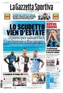 La Gazzetta dello Sport Roma – 15 marzo 2020