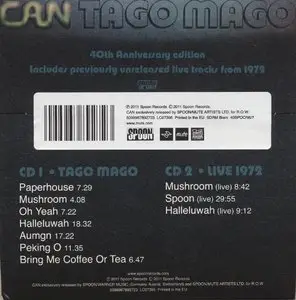 Can - Tago Mago (1971) [2CD] {Spoon Records 40th Anniversary Edition 2011}