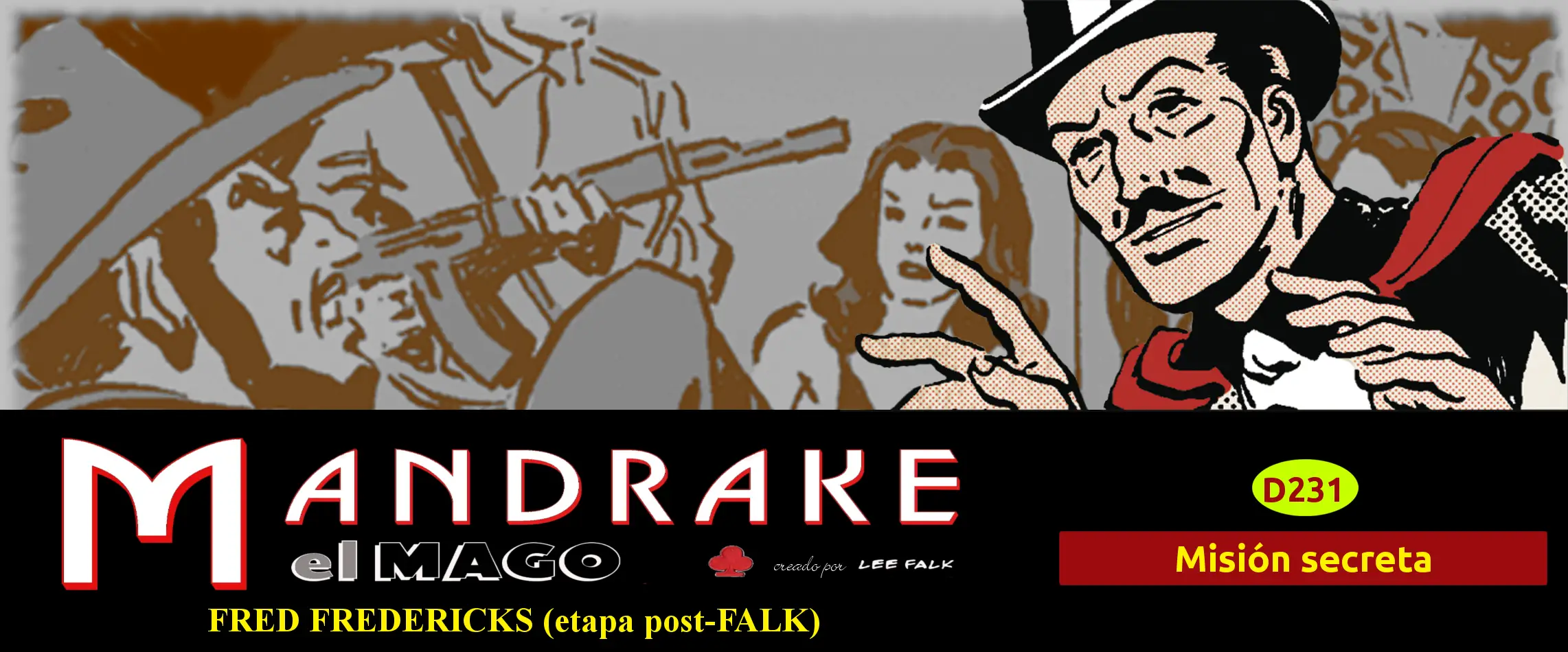 Mandrake el Mago (18 núms)