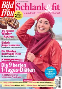 Bild der Frau Schlank & Fit - Dezember 2024 - Januar 2025