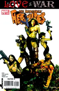 Incredible Hercules 121 (2008) (both covers) (Minutemen-ZonesDiva