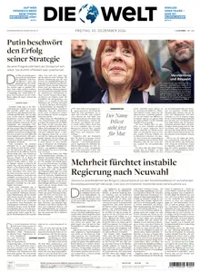 Die Welt - 20 Dezember 2024