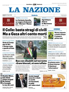 La Nazione Umbria Terni - 20 Luglio 2025