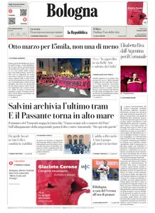 la Repubblica Bologna - 9 Marzo 2025