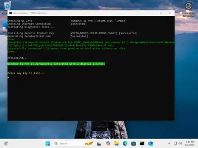 Windows 11 Pro 24H2 Build 26100.3915 (No TPM Required) Preactivated Multilingual